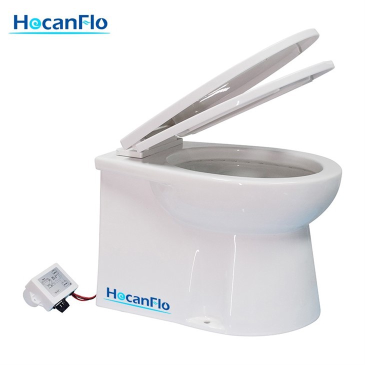 Toilet With Grinder Pump